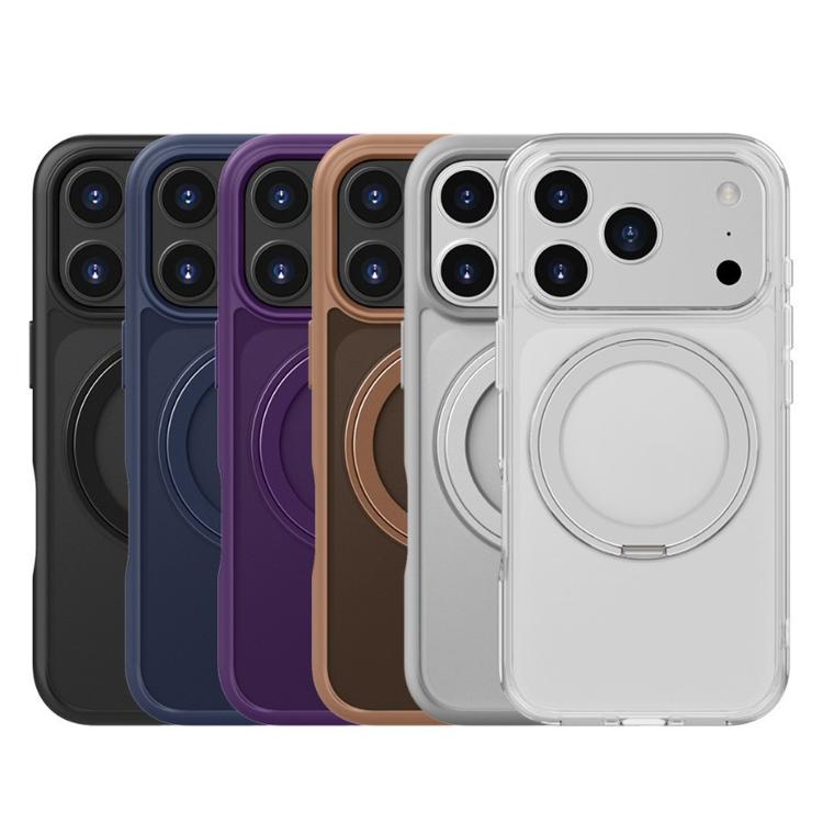 Kalebol Frosted MagSafe Holder Acrylic Hybrid TPU Phone Case, For iPhone 17 Pro Max, For iPhone 17 Pro, For iPhone 17, For iPhone Air