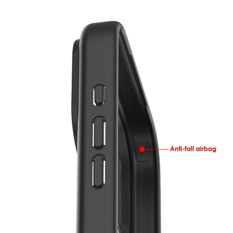 Kalebol Frosted MagSafe Holder Acrylic Hybrid TPU Phone Case, For iPhone 17 Pro Max, For iPhone 17 Pro, For iPhone 17, For iPhone Air