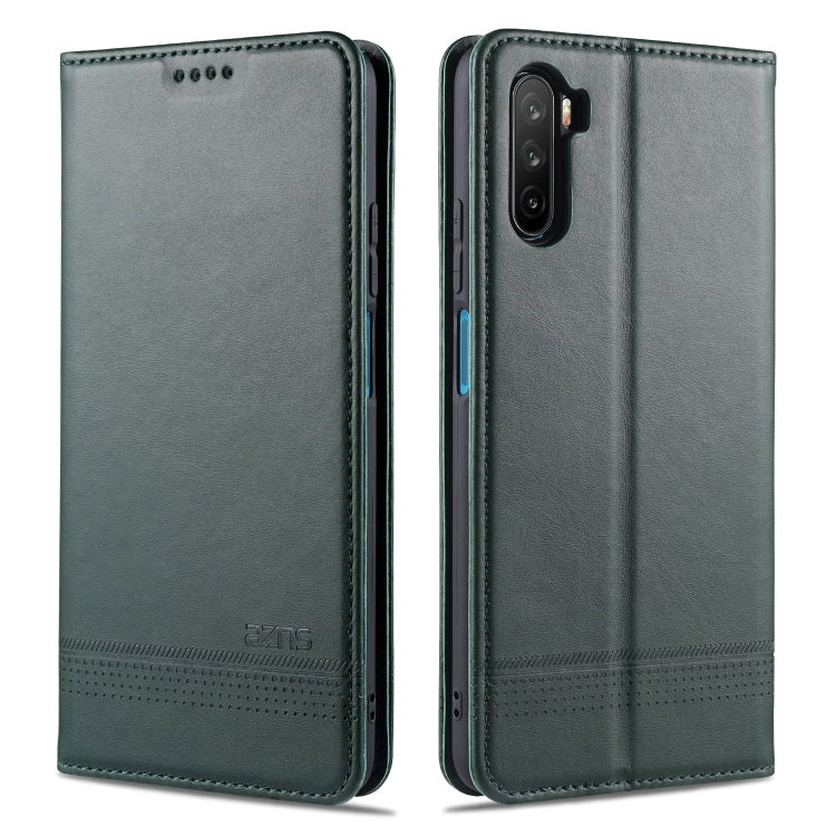 AZNS Magnetic Calf Texture Horizontal Flip Leather Case with Card Slots & Holder & Wallet, For Samsung Galaxy S20+