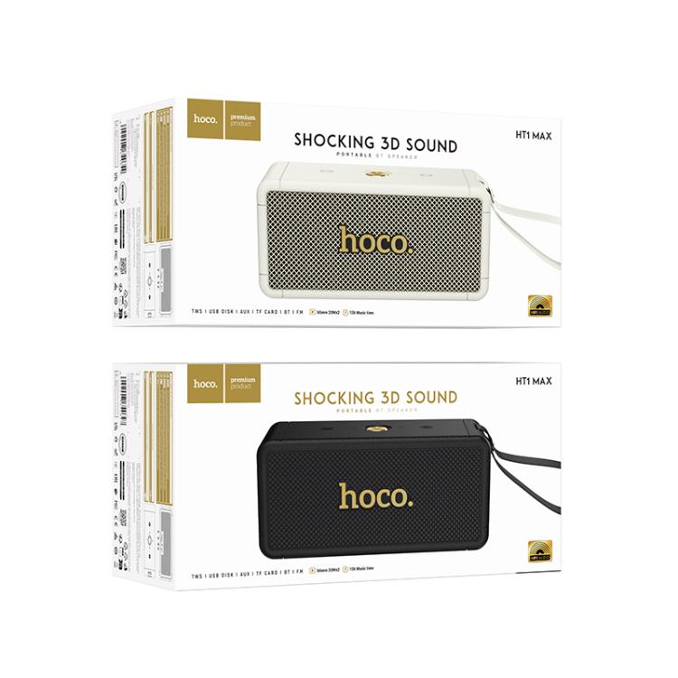 hoco HT1 Max Marquis Sports Bluetooth 5.4 Speaker Support TWS / FM / TF Card / USB / AUX, hoco HT1 Max