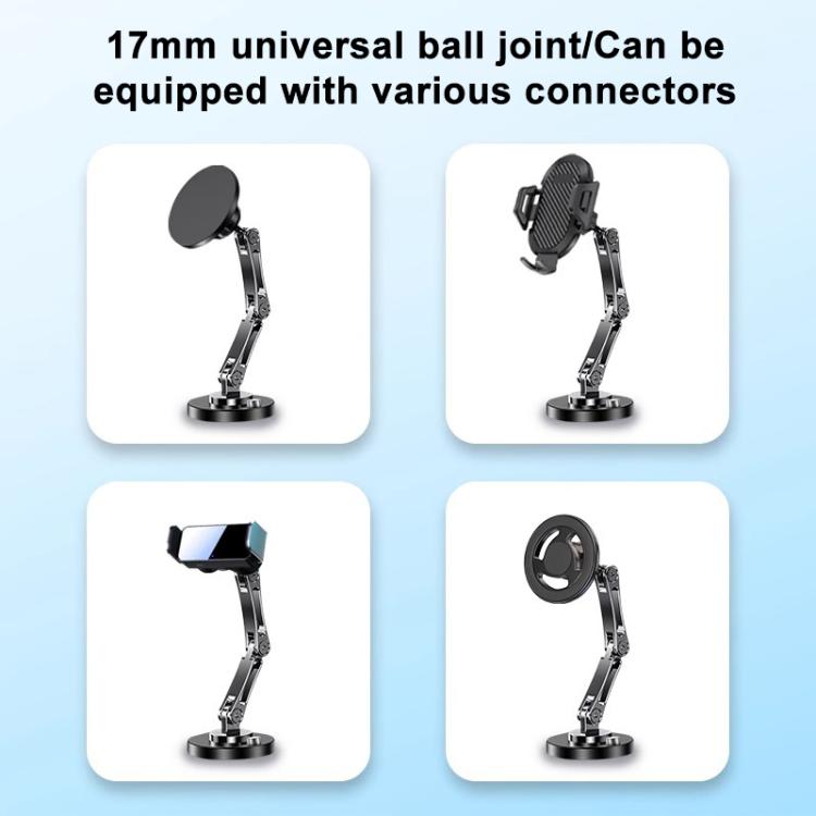 360 Degree Rotating Adhesive Magnetic 15W Wireless Fast Charger Car Holder, 3-folding, 2-folding