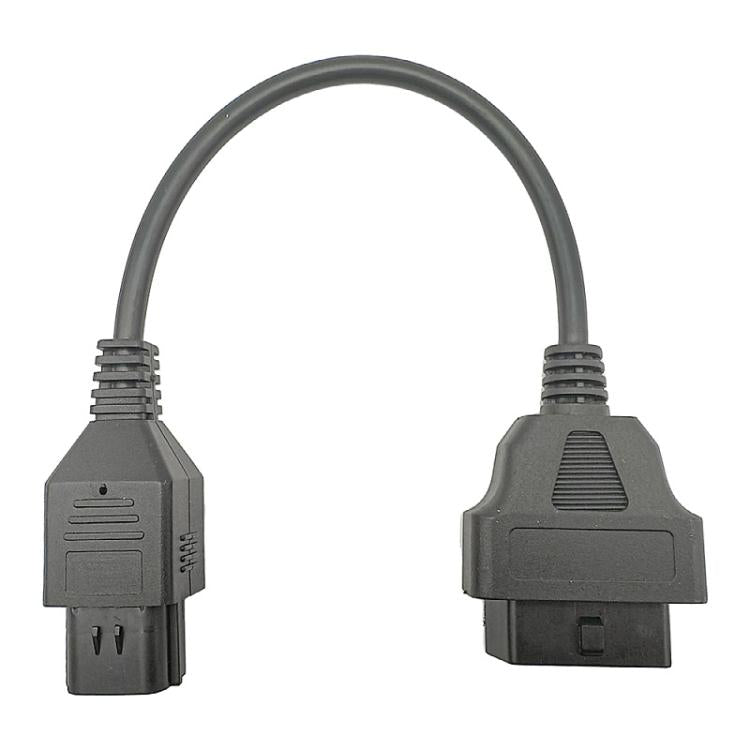 6 Pin to 16 Pin Motorcycle OBD2 Converter Cable Diagnostic Cable, For Husqvarna