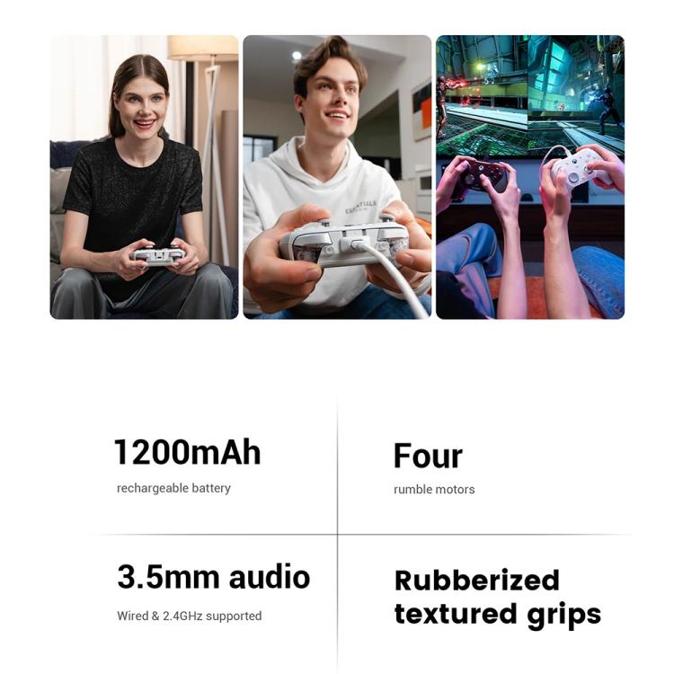 GameSir G7 Pro Bluetooth Wireless Tri-Mode Game Controller for Xbox / Steam / PC / Android, G7 Pro