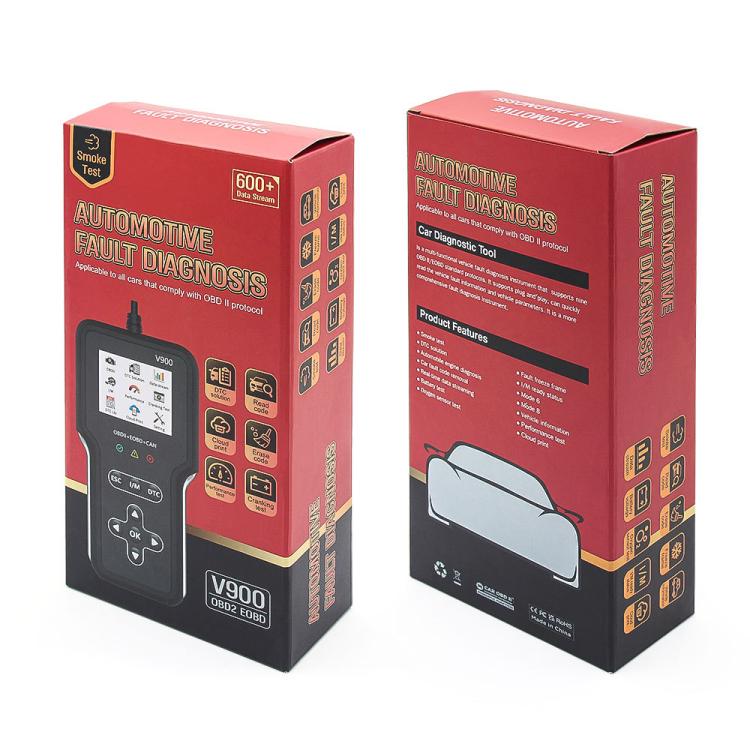 V900 Car Engine Transmission Diagnostic Scanner Tool Car Fault Detector, V900