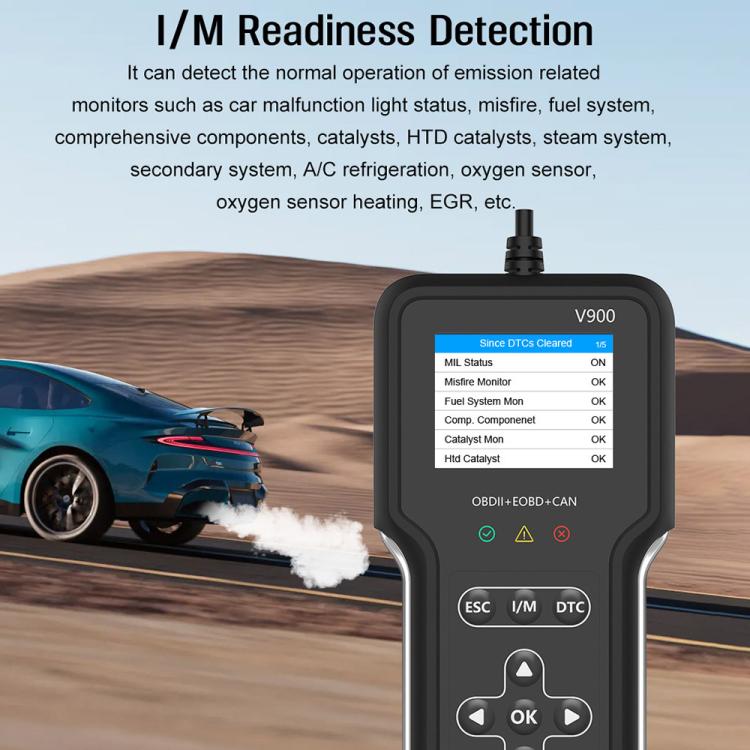 V900 Car Engine Transmission Diagnostic Scanner Tool Car Fault Detector, V900