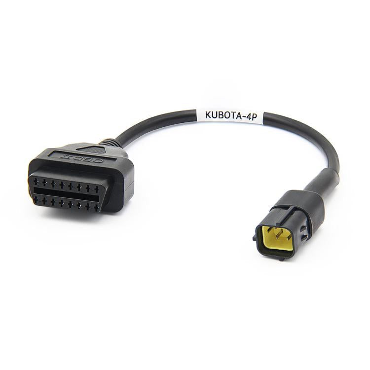 Agricultural Machinery Repair OBD2 Diagnostic Adapter Cable for Kubota Diagmaster Python, OBD2 Diagnostic Adapter Cable