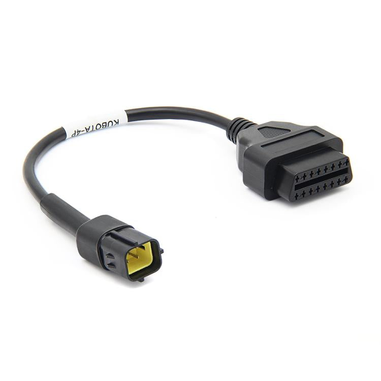 Agricultural Machinery Repair OBD2 Diagnostic Adapter Cable for Kubota Diagmaster Python, OBD2 Diagnostic Adapter Cable