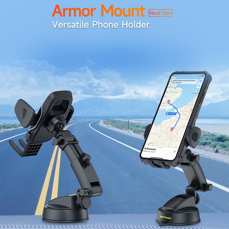 Ulefone UAN16 Armor Mount Car / Desk Phone Holder, Enhanced Model, UAN16