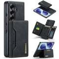 DG.MING M2 Series 3-Fold Multi Card Bag hybrid Magnetic Phone Case with Long Lanyard, For Galaxy Z Fold8 Ultra 5G, For Galaxy Z Flip8 5G, For Galaxy Z Fold7 5G, For Samsung Galaxy Z Flip7 5G