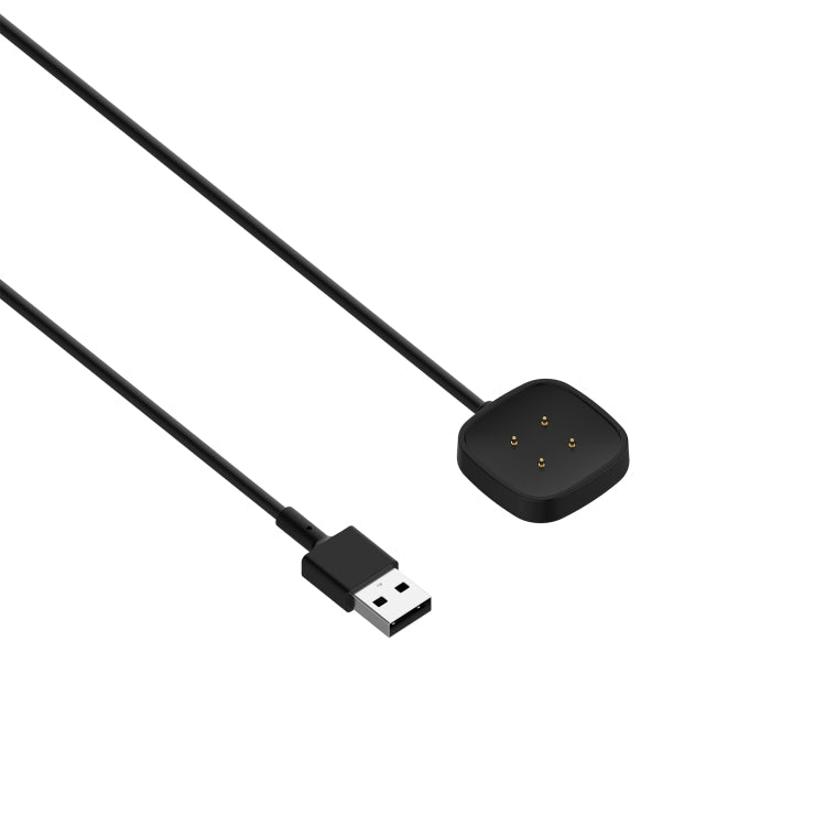 For Fitbit Versa 3 / Fitbit Sense Smart Watch Portable Magnetic Cradle Charger USB Charging Cable, Length:1m