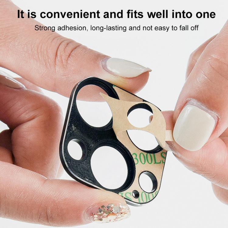 XDcase Titanium Alloy Hollow Camera Lens Protector, For iPhone 16 / 16 Plus