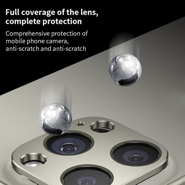 XDcase Titanium Alloy Hollow Camera Lens Protector, For iPhone 16 / 16 Plus