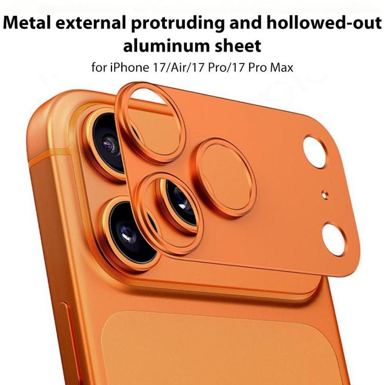 XDcase Titanium Alloy Hollow Camera Lens Protector, For iPhone 17 Pro Max, For iPhone 17 Pro