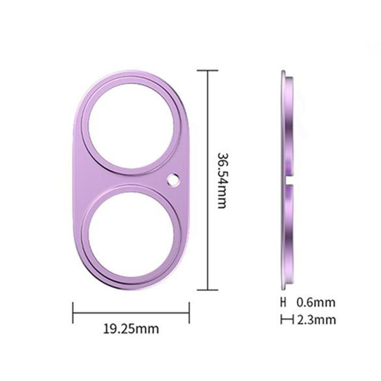 XDcase Titanium Alloy Hollow Camera Lens Protector, For iPhone 17