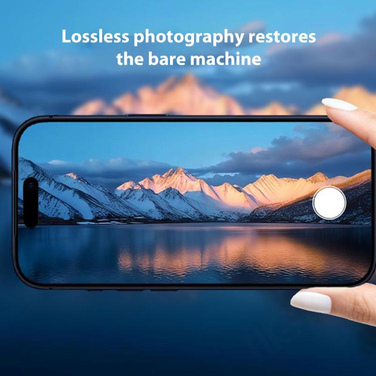 XDcase Titanium Alloy Hollow Camera Lens Protector, For iPhone 17