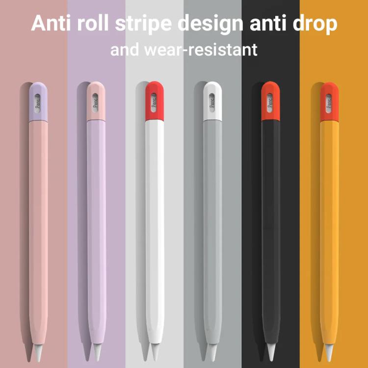 XDcase Contrast Color Silicone Protective Stylus Pen Case, For Apple Pencil Pro / 2, For Apple Pencil Pro / 2 / 1, For Apple Pencil USB-C / 3
