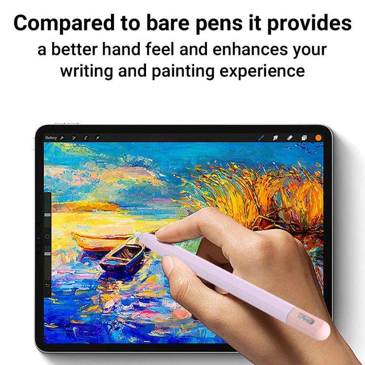 XDcase Contrast Color Silicone Protective Stylus Pen Case, For Apple Pencil Pro / 2, For Apple Pencil Pro / 2 / 1, For Apple Pencil USB-C / 3