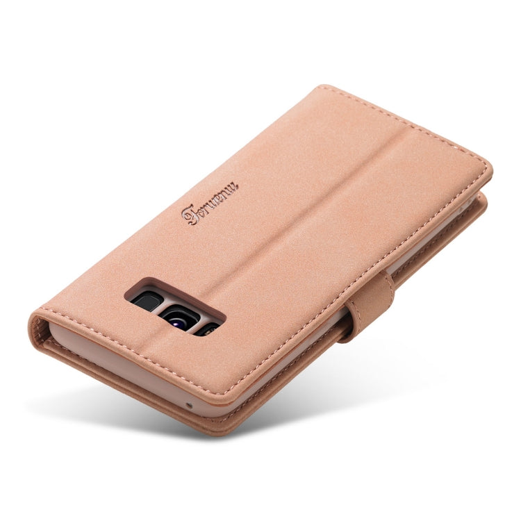 Forwenw F1 Series Matte Strong Magnetism Horizontal Flip Leather Case with Holder & Card Slots & Wallet & Photo Frame, For Samsung Galaxy S8, For Samsung Galaxy S8+, For Samsung Galaxy S9, For Samsung Galaxy S9+, For Samsung Galaxy S10                 ...