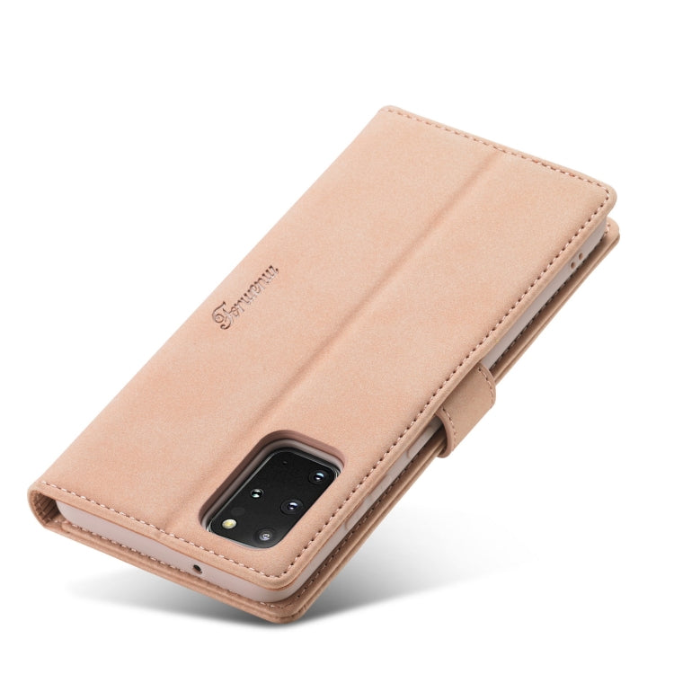 Forwenw F1 Series Matte Strong Magnetism Horizontal Flip Leather Case with Holder & Card Slots & Wallet & Photo Frame, For Samsung Galaxy S20, For Samsung Galaxy S20+