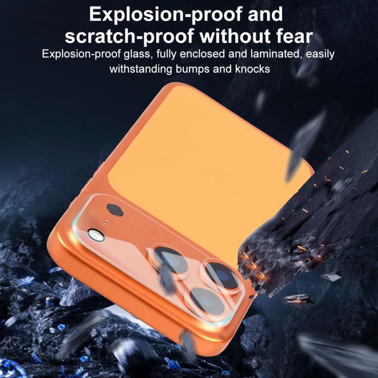 XDcase Transparent Integrated Tempered Glass Camera Film, For iPhone 17 Pro Max, For iPhone 17 Pro, For iPhone 17, For iPhone Air, For iPhone 16 Pro / 16 Pro Max, For iPhone 16 / 16 Plus, For iPhone 15 Pro / 15 Pro Max, For iPhone 15 / 15 Plus         ...