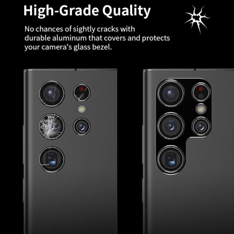 XDcase Titanium Alloy Hollow Camera Lens Protector, For Samsung Galaxy Z Fold7 5G, For Samsung Galaxy S25 5G, For Samsung Galaxy S25+ 5G, For Samsung Galaxy S25 Ultra 5G, For Samsung Galaxy S24 Ultra 5G