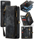 CaseMe 008 Detachable Multifunctional Horizontal Flip Leather Case with Holder & Card Slot & Zipper Wallet & Photo Frame, For Samsung Galaxy S20 FE