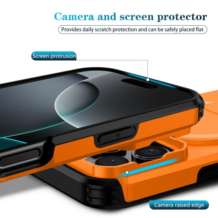Sliding Camshield MagSafe Holder Phone Case, For iPhone 16 Pro, For iPhone 16 Plus, For iPhone 16