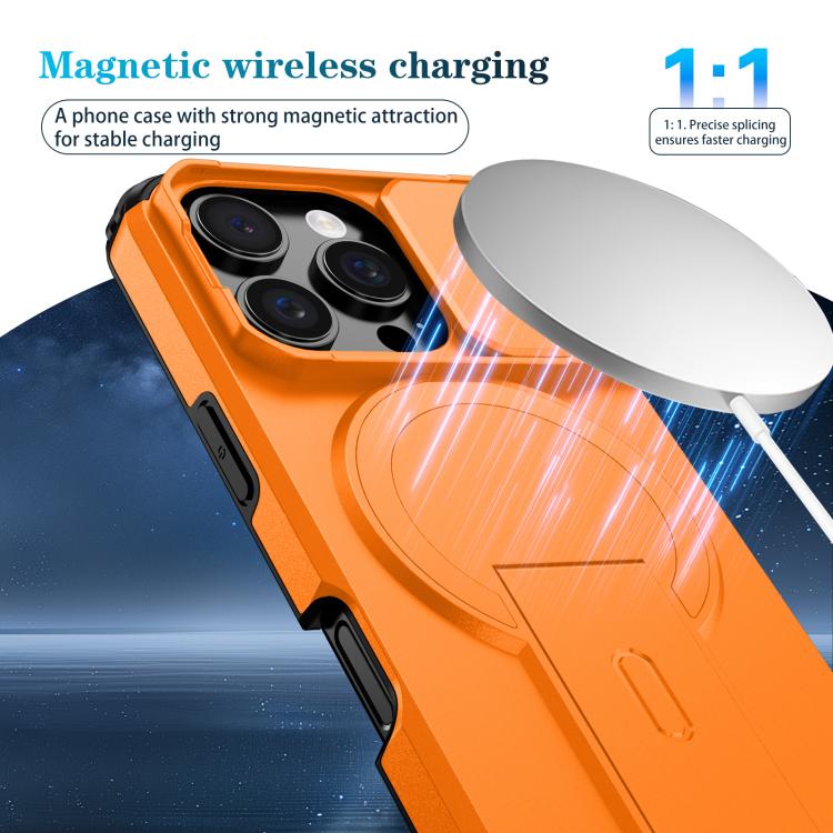 Sliding Camshield MagSafe Holder Phone Case, For iPhone 16 Pro, For iPhone 16 Plus, For iPhone 16