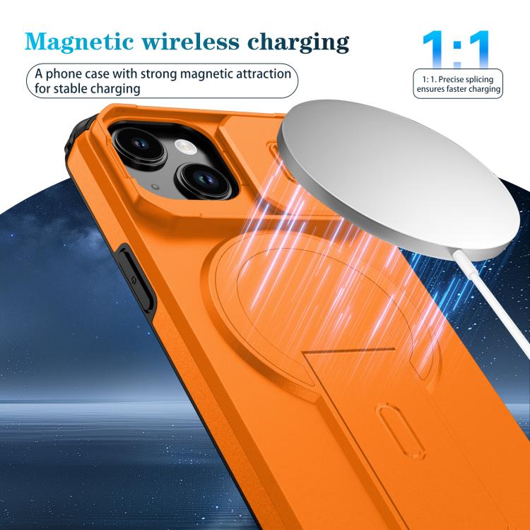Sliding Camshield MagSafe Holder Phone Case, For iPhone 15, For iPhone 14 / 13, For iPhone 14 Pro