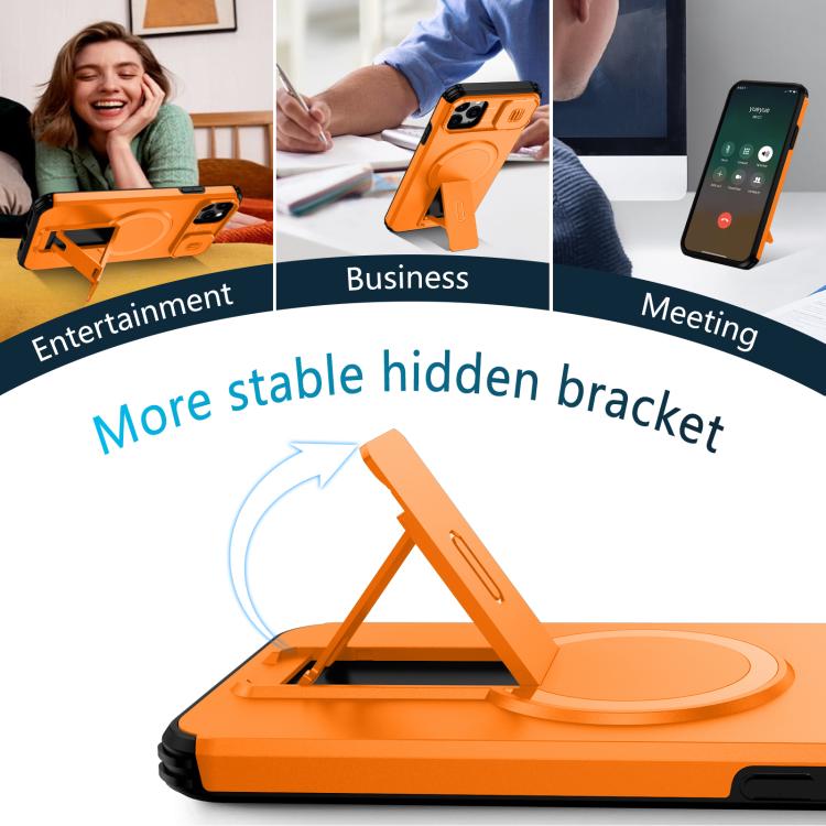 Sliding Camshield MagSafe Holder Phone Case, For iPhone 11 Pro Max, For iPhone 11, For iPhone 11 Pro