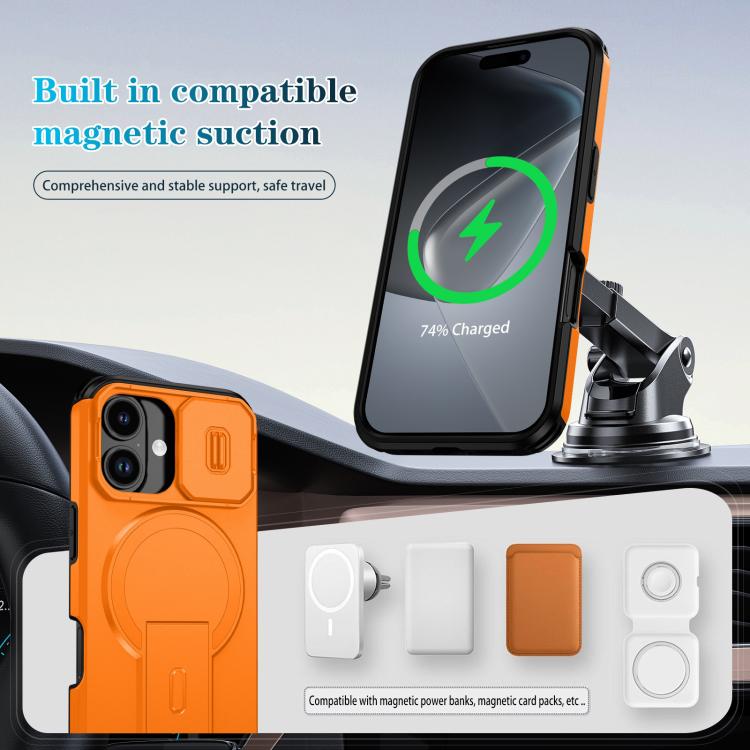 Sliding Camshield MagSafe Holder Phone Case, For iPhone 18, For iPhone 18 Pro, For iPhone 18 Pro Max