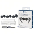 XDcase 3 Pairs Silicone Ear Tips with Storage & Cleaning Kit, For Galaxy Buds3 Pro / 4 Pro