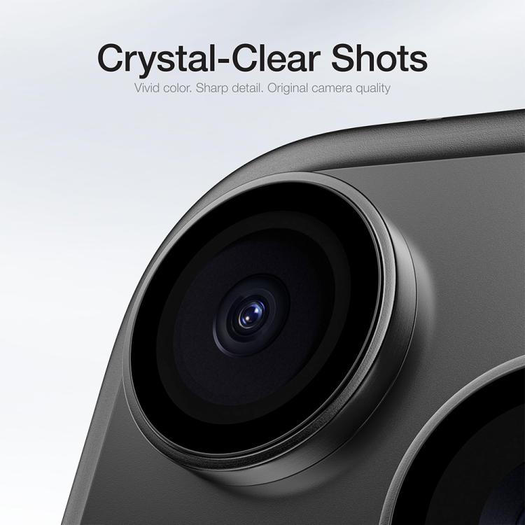XDcase AF + AR Hawkeye Camera Lens Protector with Alignment Tool, For iPhone 17 Pro Max, For iPhone 17 Pro