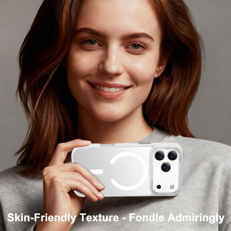 XDcase Metal Lens Frame Skin Feel Magnetic Phone Case, For iPhone 18 Pro, For iPhone 18 Pro Max, For iPhone 17 Pro Max