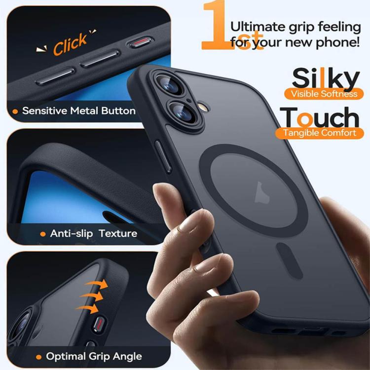 XDcase Skin Feel Magnetic Frosted Phone Case with Lens Film, For iPhone 13 Pro Max, For iPhone 13 Pro, For iPhone 13, For iPhone 12 Pro Max