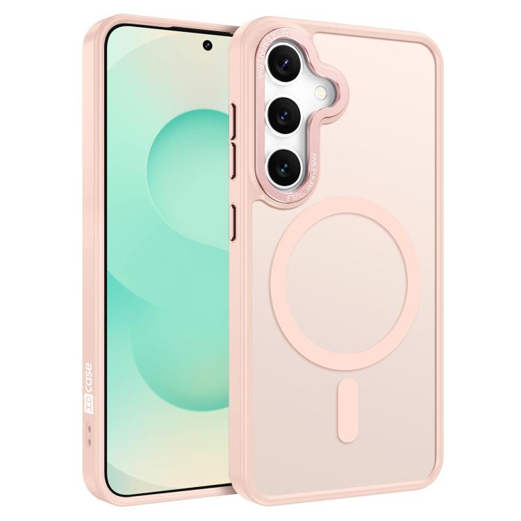 XDcase Metal Lens Frame Skin Feel Magnetic Phone Case, For Samsung Galaxy S25 5G, For Samsung Galaxy S25+ 5G, For Samsung Galaxy S25 Ultra 5G, For Samsung Galaxy S24 Ultra 5G, For Samsung Galaxy S24+ 5G