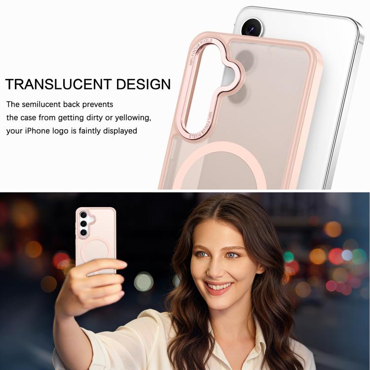 XDcase Metal Lens Frame Skin Feel Magnetic Phone Case, For Samsung Galaxy S25 5G, For Samsung Galaxy S25+ 5G, For Samsung Galaxy S25 Ultra 5G, For Samsung Galaxy S24 Ultra 5G, For Samsung Galaxy S24+ 5G