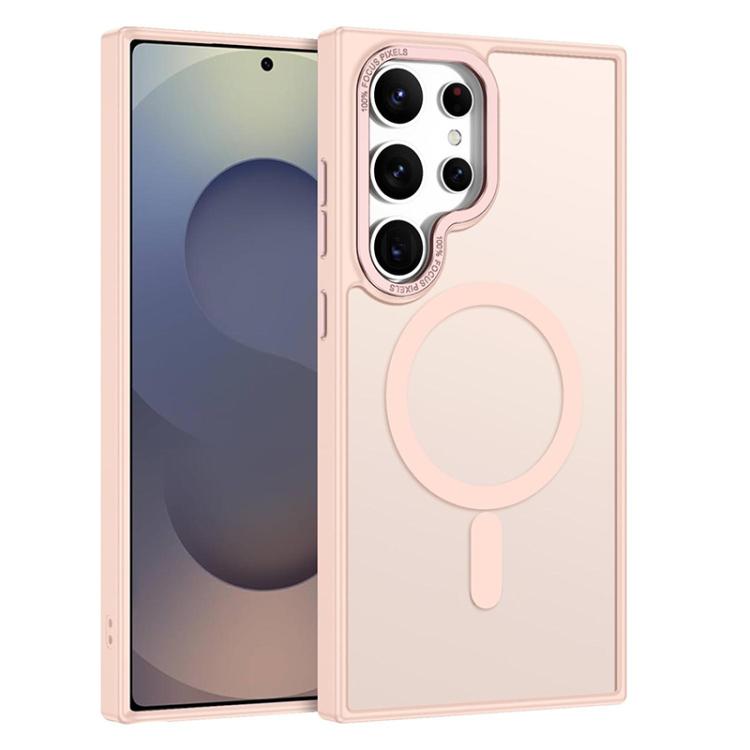 XDcase Metal Lens Frame Skin Feel Magnetic Phone Case, For Samsung Galaxy S25 5G, For Samsung Galaxy S25+ 5G, For Samsung Galaxy S25 Ultra 5G, For Samsung Galaxy S24 Ultra 5G