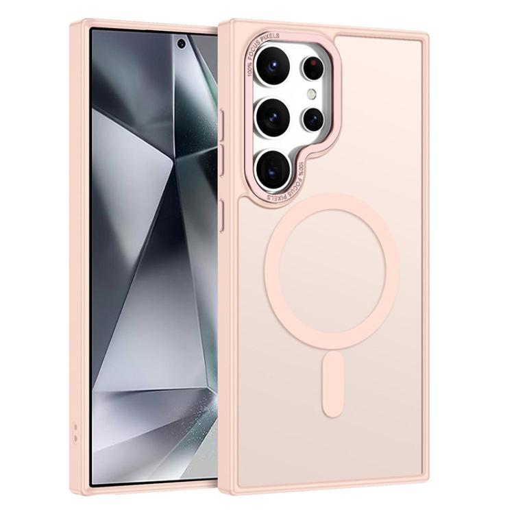 XDcase Metal Lens Frame Skin Feel Magnetic Phone Case, For Samsung Galaxy S25 5G, For Samsung Galaxy S25+ 5G, For Samsung Galaxy S25 Ultra 5G, For Samsung Galaxy S24 Ultra 5G