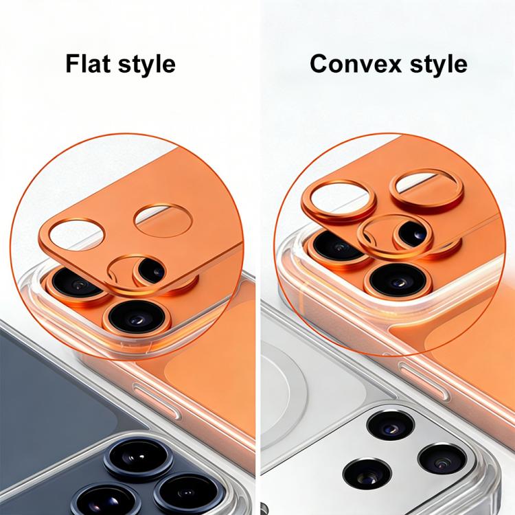 XDcase Metal Flat & Hollow Camera Lens Protector, For iPhone 17 Pro Max, For iPhone 17 Pro