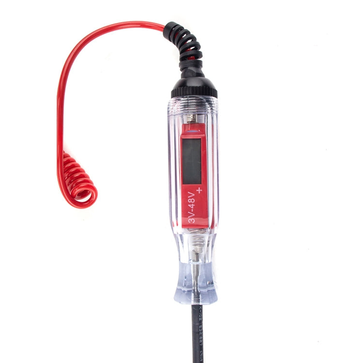 3-48V Digital Display Car Electric Tester, Car Electric Tester