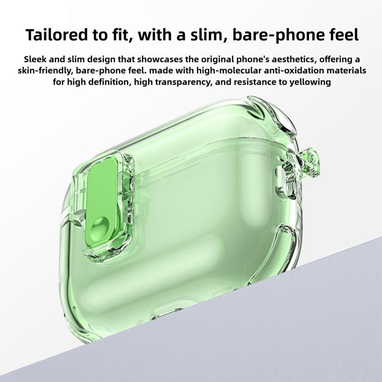 XDcase Transparent Silicone Automatic Pop-Up Earbud Case, For AirPods Pro 3, For AirPods 4, For AirPods Pro 2 / 1