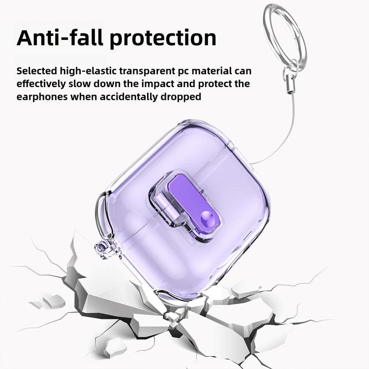 XDcase Transparent Silicone Automatic Pop-Up Earbud Case, For AirPods Pro 3, For AirPods 4, For AirPods Pro 2 / 1