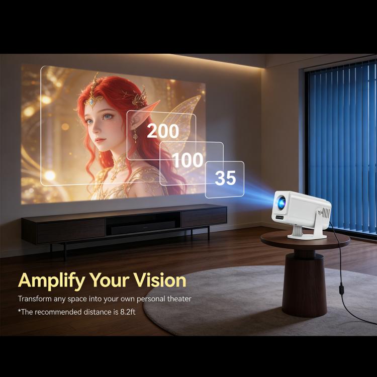 V1 Auto-focus 3 inch LCD 1920x1080P 270ANSI Android 13 OS Portable Smart Projector, Auto Focus / US Plug, Auto Focus / EU Plug, Auto Focus / UK Plug, Auto Focus / AU Plug