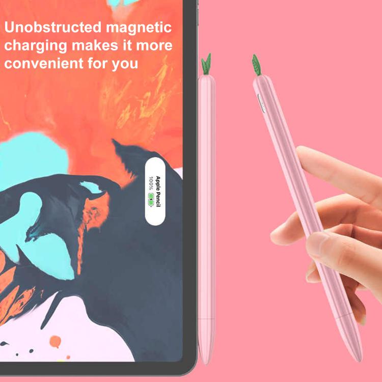 XDcase Fruit & Veggie Anti-Slip Silicone Stylus Pen Sleeve, For Apple Pencil Pro / 2