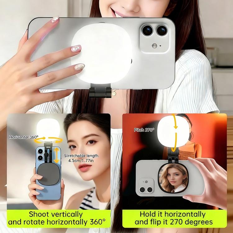 N01 Portable Mini Magnetic Mirror Fill Light