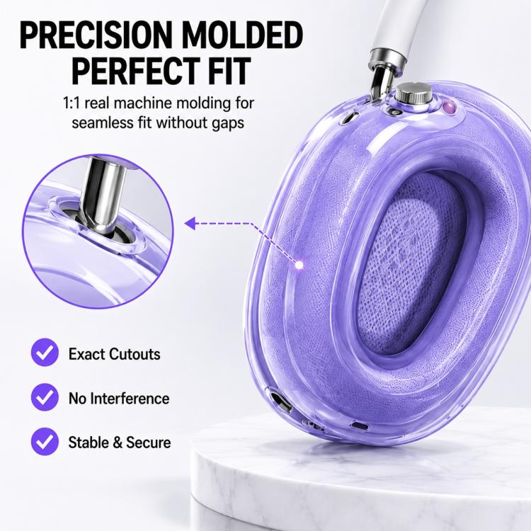XDcase 3 in 1 TPU Headset Protective Case, For Apple AirPods Max / Max 2