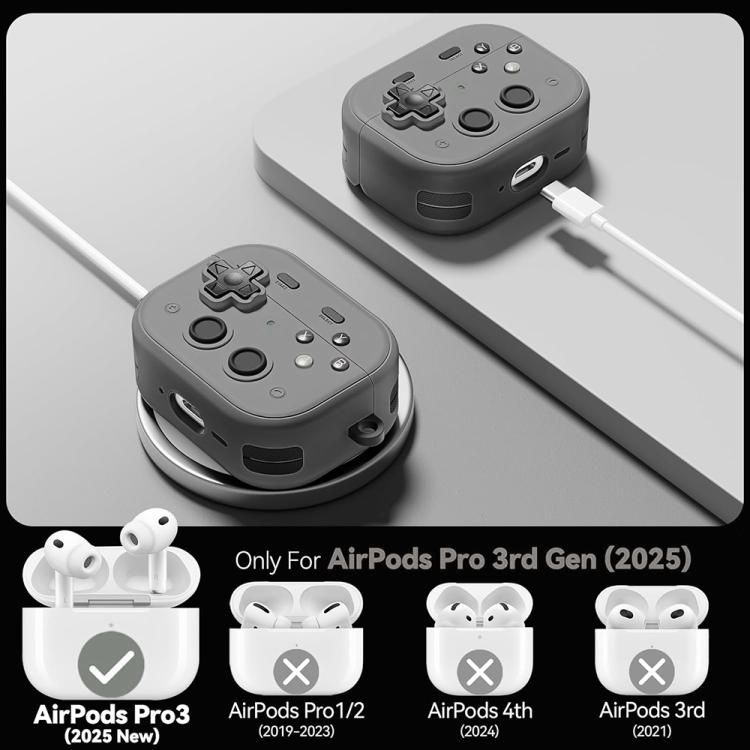 XDcase Retro Game Console Design Earbuds Protective Case, For AirPods Pro 3, For AirPods 4, For AirPods Pro 2 / 1