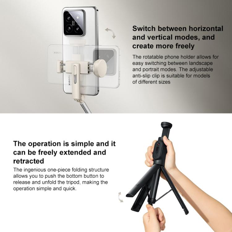 Xiaomi Zoom Floor Standing Bluetooth Selfie Stick 2