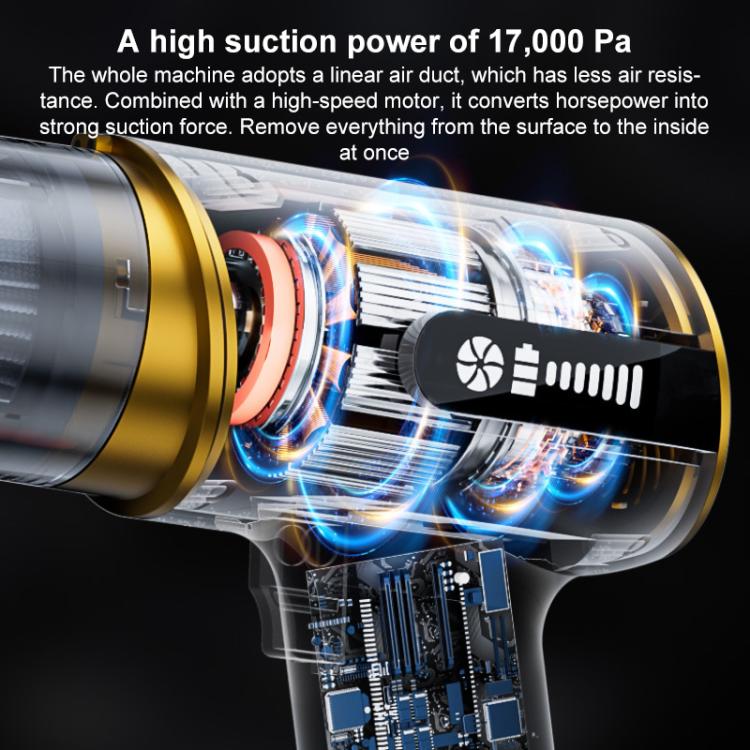 SUITU ST-6609C Handheld Detachable Lithium Battery Car Blow Suction Combo Vacuum Cleaner